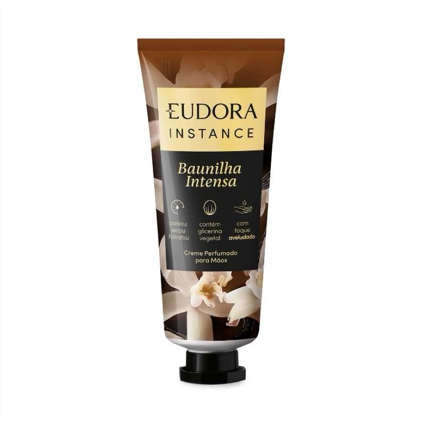 Creme-Perfumado-para-maos-Baunilha-Intensa-Eudora-Instance-30g