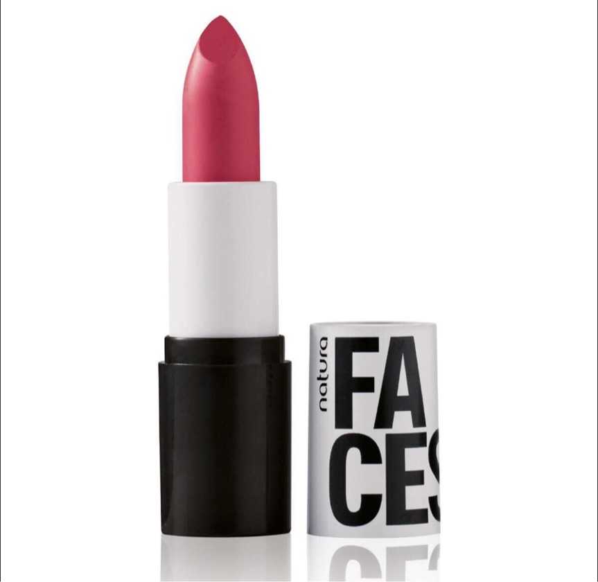 Batom-Cremoso-Multimix-Rosa-Kiss-Me-Faces-3,5g