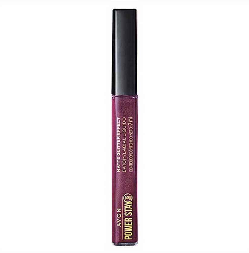 Batom-Liquido-Marsala-Radiante-Matte-Glitter-Effect-Power-Stay